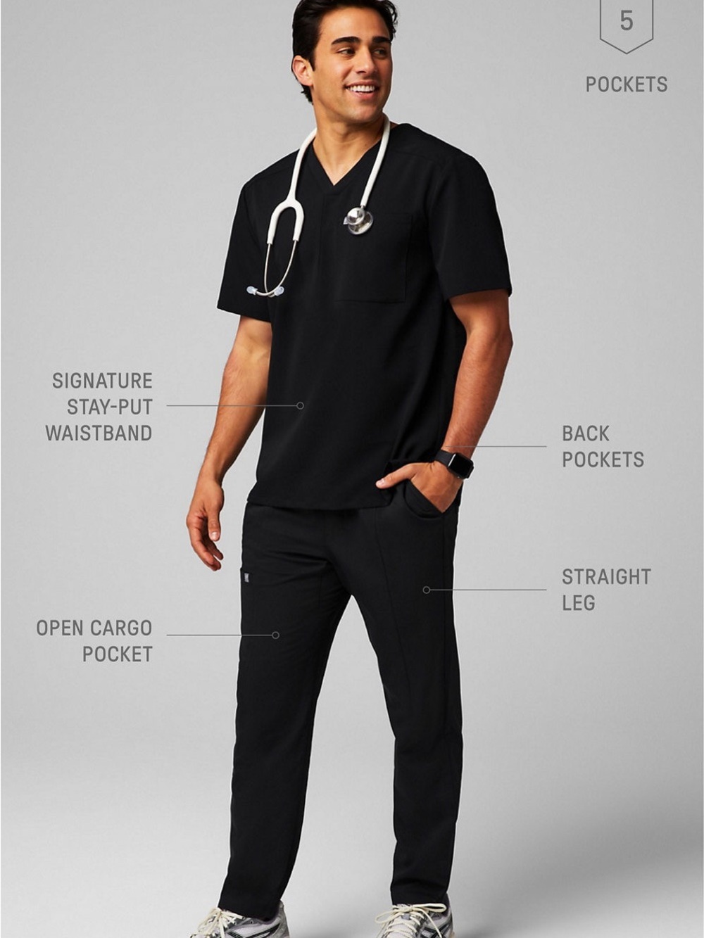 Fabletics scrub set